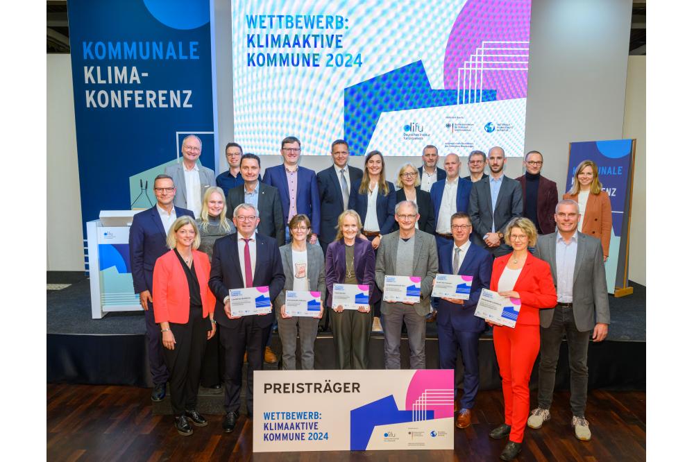 Wettbewerb „Klimaaktive Kommune 2024“: Sechs Kommunen ausgezeichnet